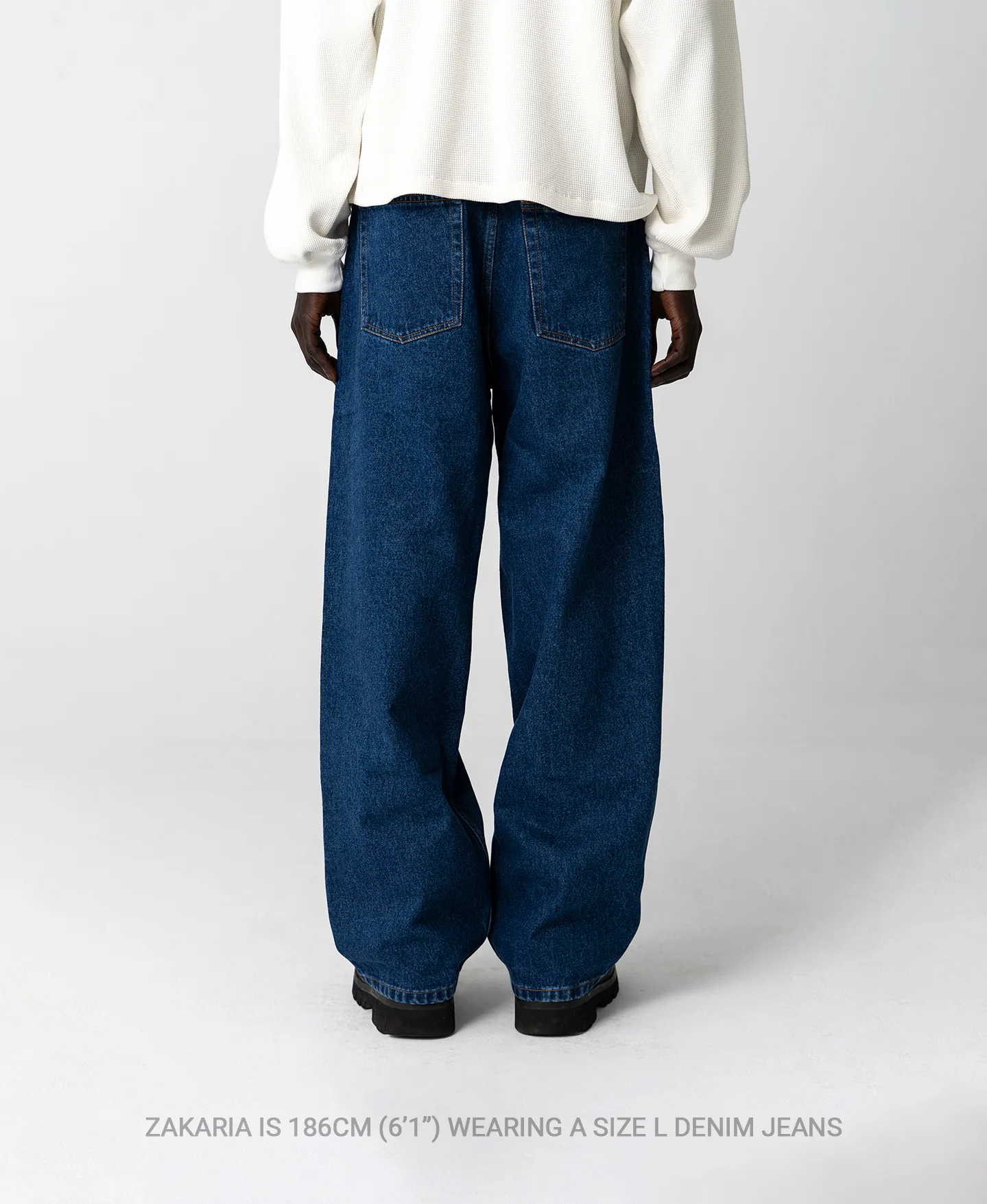 14oz 'Anthracite' Denim Jeans - Image 9