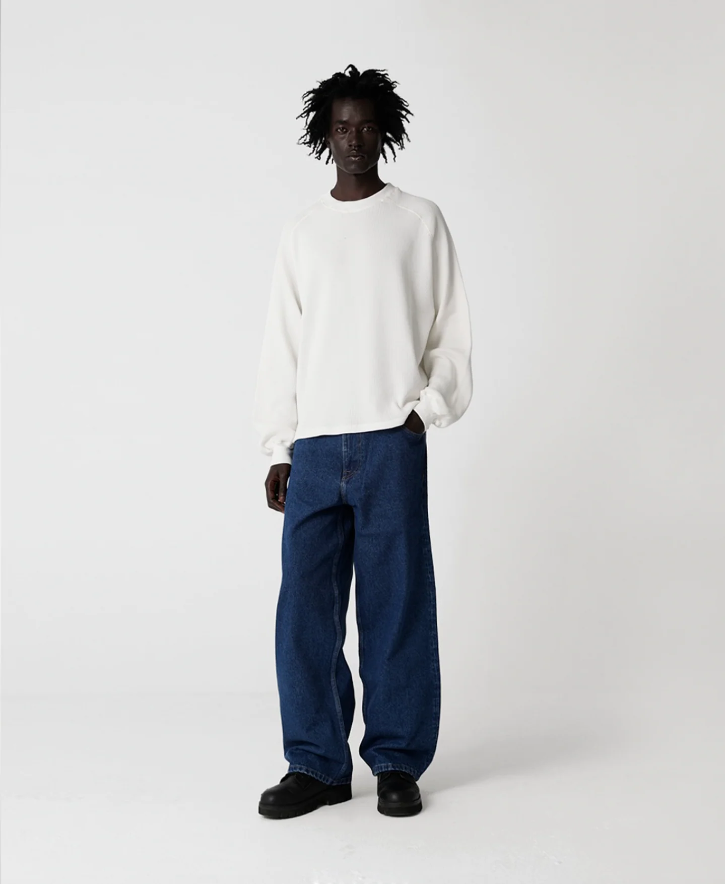 14oz 'Stone Wash' Denim Jeans - Image 11