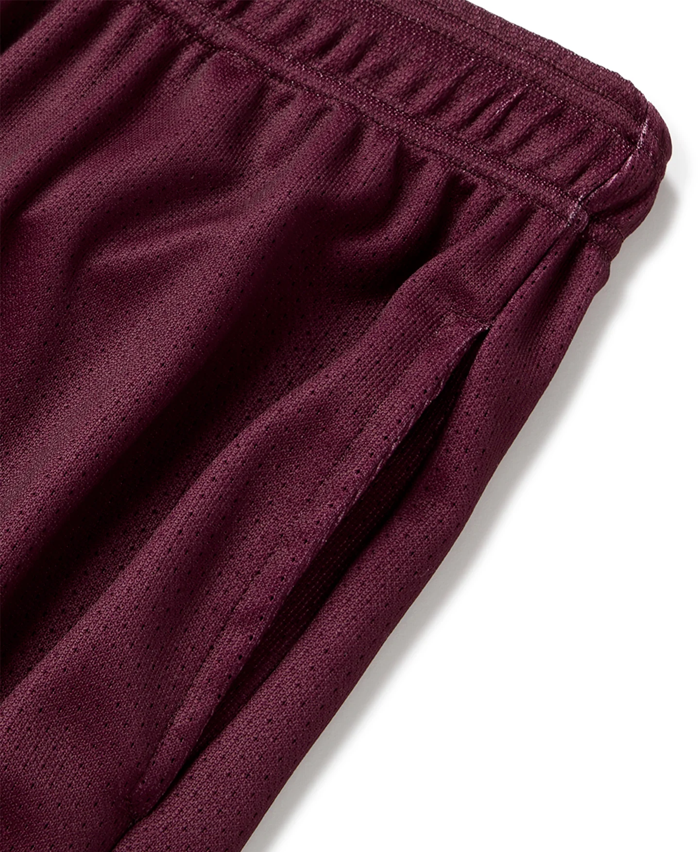 250 GSM 'Burgundy' Mesh Shorts - Image 5