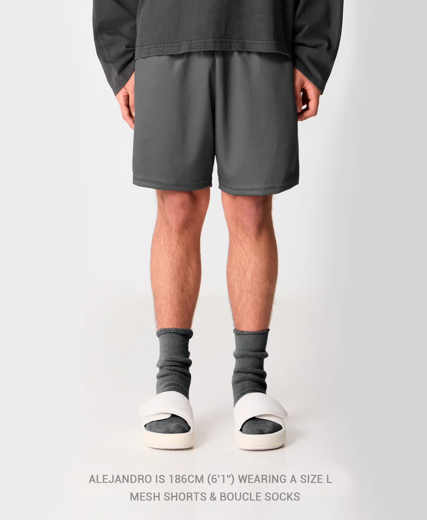 250 GSM 'Ice Blue' Mesh Shorts - Image 6