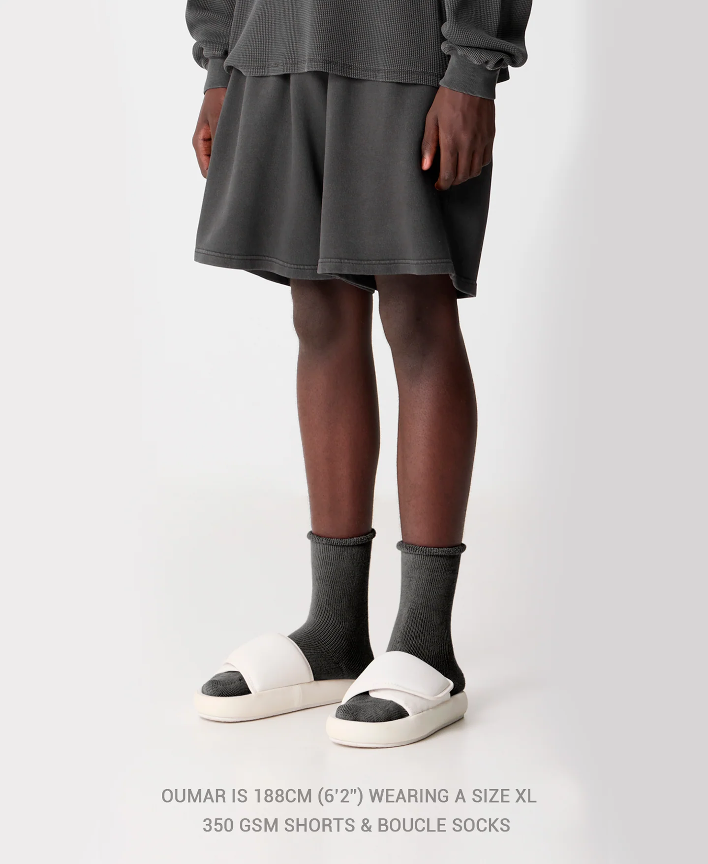 350 GSM 'Vintage Olive' Short Pants - Image 9