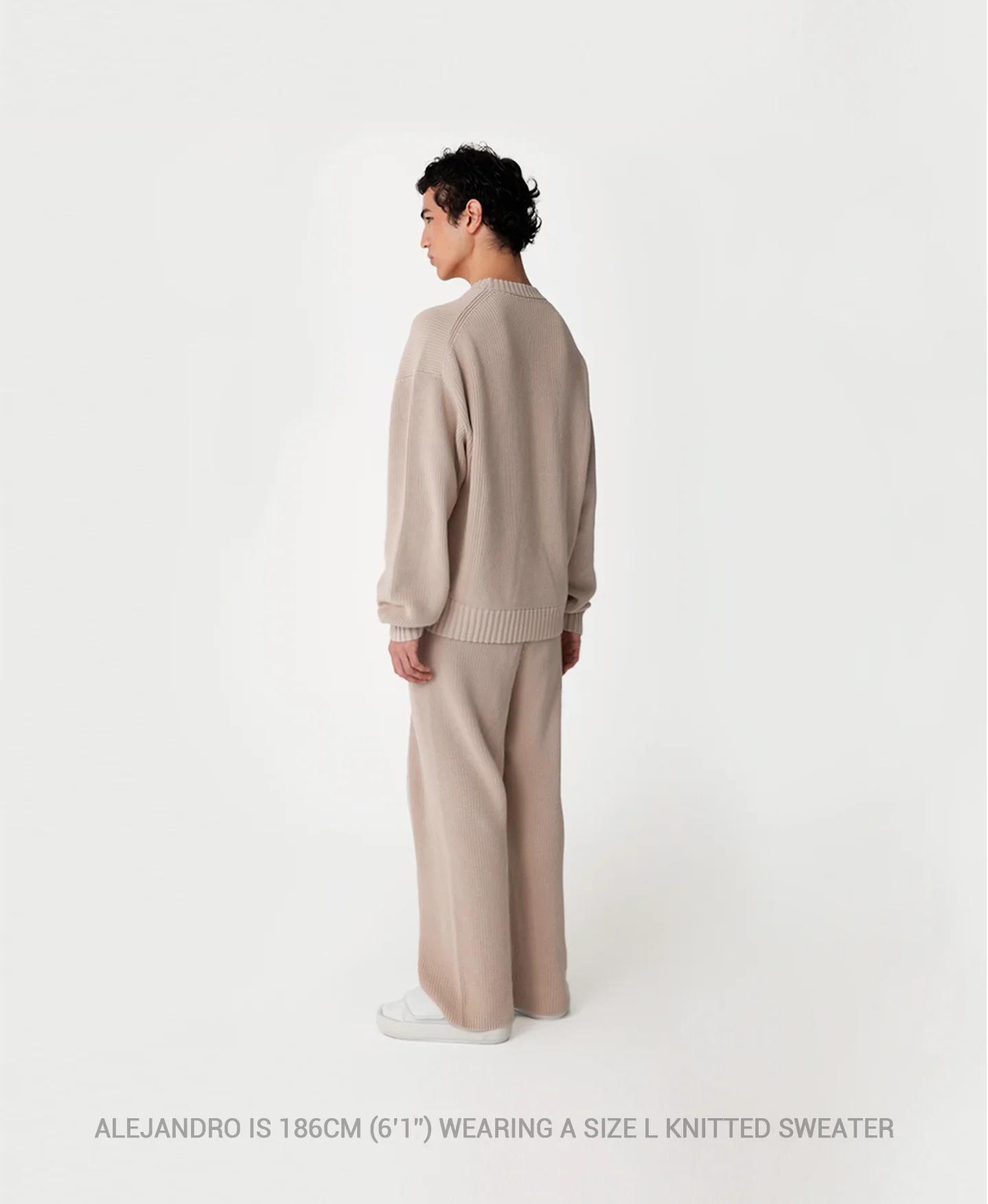 7 Gauge 'Light Heather Gray' Knit - Image 7